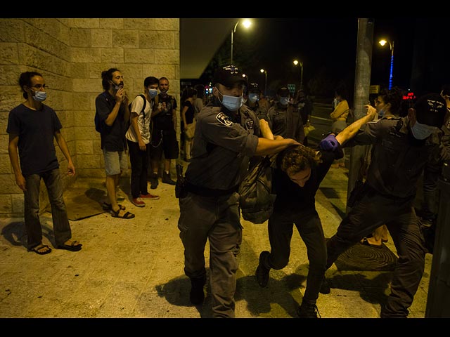 Протест в Иерусалиме: против Нетаниягу и действий правительства. Фоторепортаж