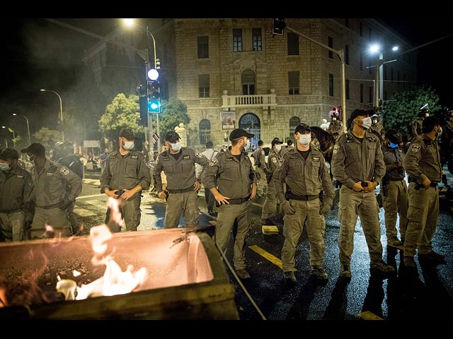 Протест в Иерусалиме: против Нетаниягу и действий правительства. Фоторепортаж