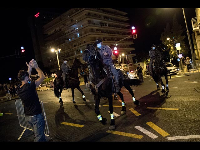 Протест в Иерусалиме: против Нетаниягу и действий правительства. Фоторепортаж