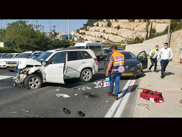 ДТП в Иерусалиме, пострадали четыре человека