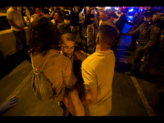 Протест в Иерусалиме: тысячи недовольных политикой Нетаниягу. Фоторепортаж