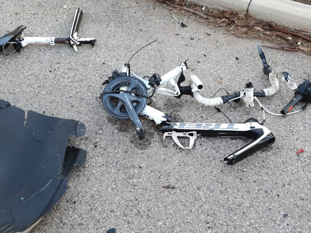 В Иерусалиме автомобиль сбил велосипедиста, пострадавший в тяжелом состоянии