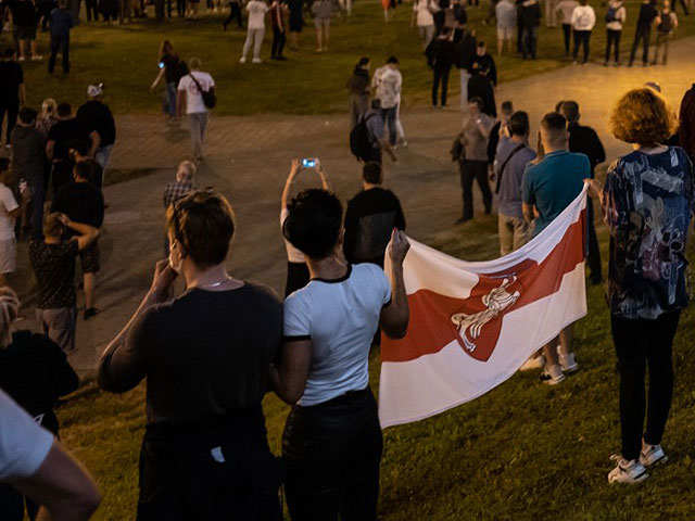 Акции протеста в Минске после анонса результатов президентских выборов. Фоторепортаж