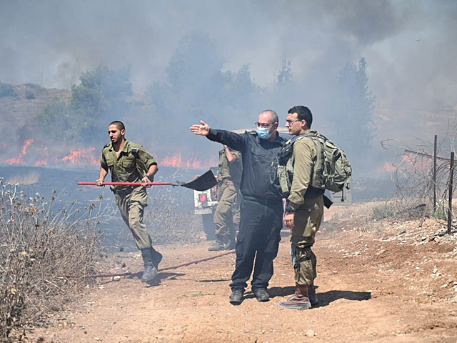 "Огненные шары" из Газы в течение дня привели к 48 пожарам на территории Израиля