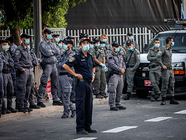 Полиция готовится к митингам противников и сторонников Нетаниягу