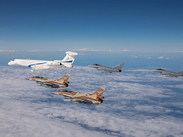 Совместные учения ВВС Израиля и ФРГ