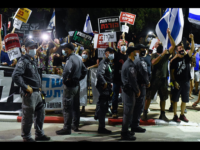"Вы надоели": в Израиле прошли акции противников Нетаниягу. Фоторепортаж
