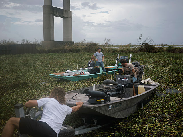 Последствия урагана "Лаура" на юге США