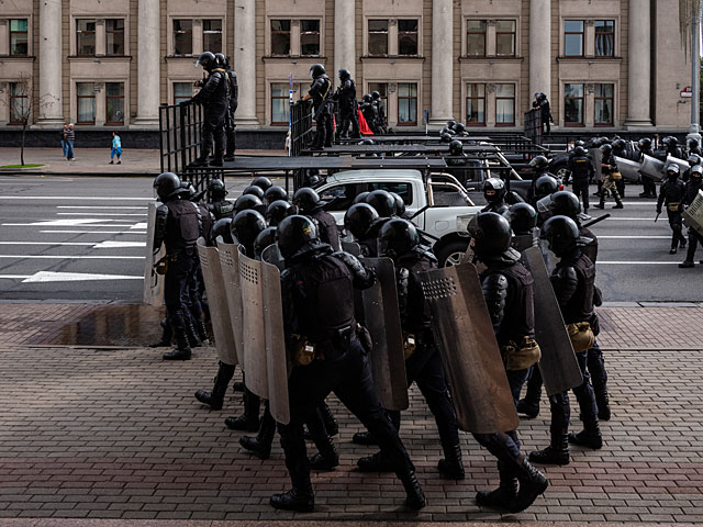 МВД Беларуси: 140 задержанных на "Марше мира и независимости" в столице