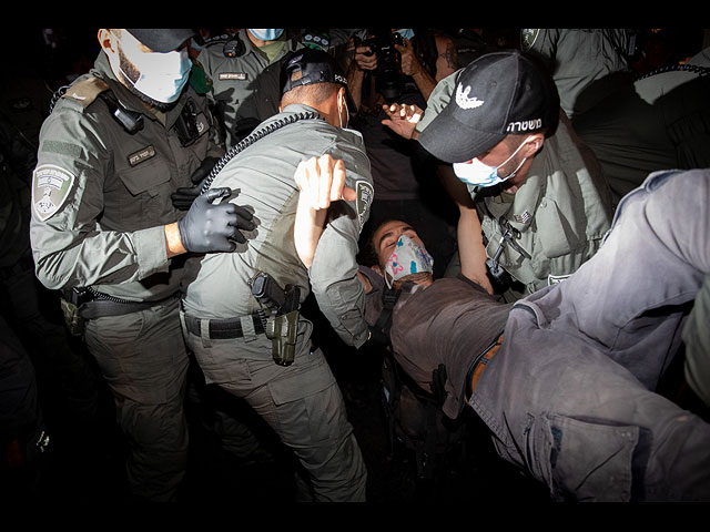 Субботние акции протеста против Нетаниягу. Фоторепортаж