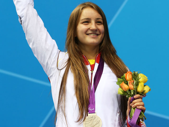 Елена Крацов - медалистка Лондонской паралимпиады