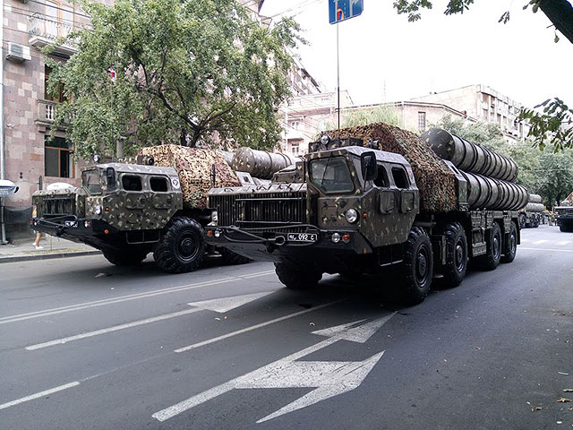 Комплекс ПВО С-300 в Ереване