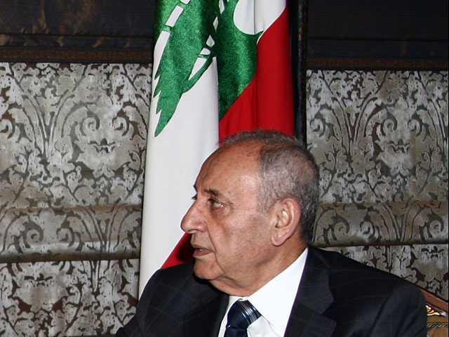 Председатель ливанского парламента Наби Берри