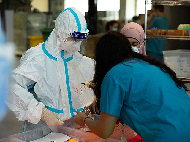В больнице РАМБАМ открылось армейское отделение для больных коронавирусом