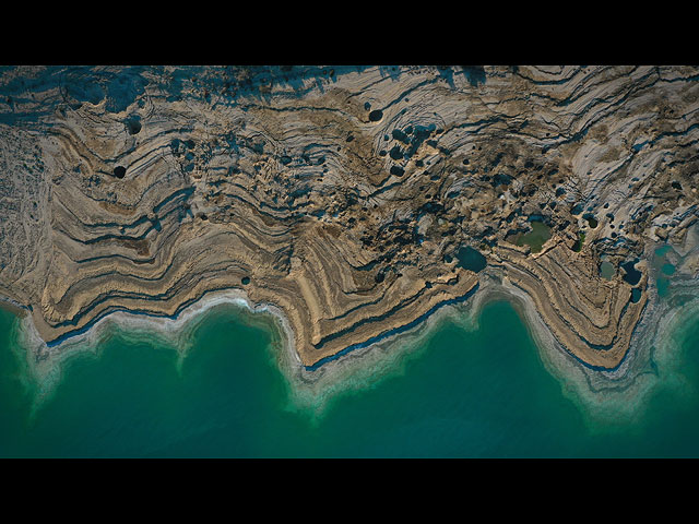 Мертвое море и окрестности с высоты птичьего полета. Фоторепортаж