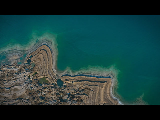 Мертвое море и окрестности с высоты птичьего полета. Фоторепортаж