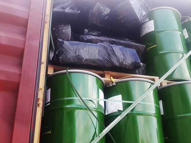 750 кг кокаина были обнаружена полицией в Кирьят-Малахи