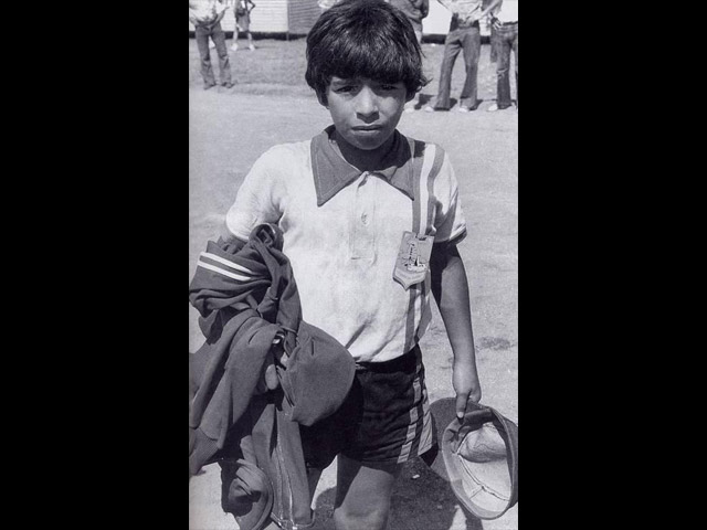 Диего Марадона в 1970 году