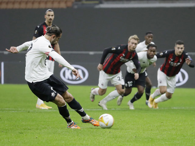 Юсуф Языджи открывает счет в матче с "Миланом"