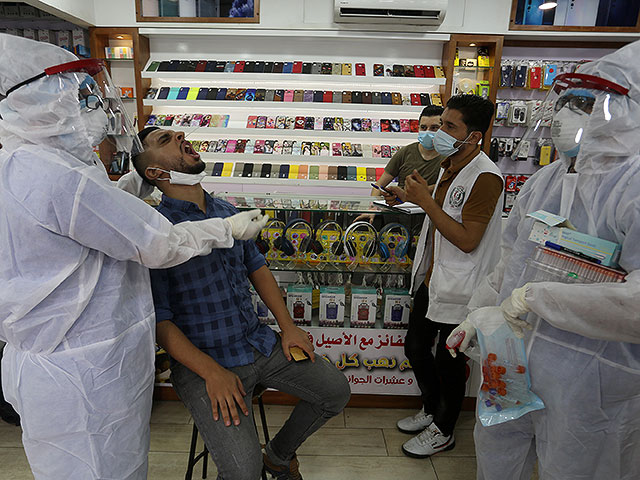 В Палестинской автономии больше зараженных коронавирусом и выше темпы заражения, чем в Израиле