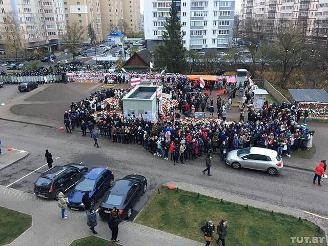 Акции протеста памяти Романа Бондаренко в Беларуси. Фоторепортаж