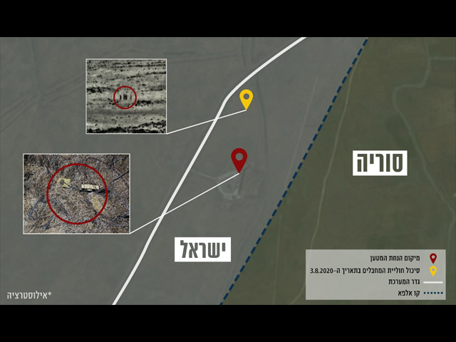 Взрывные устройства, размещенные сирийцами на границе с Израилем
