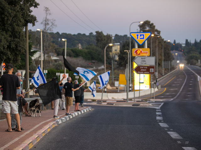 22-ю неделю подряд по всему Израилю проходят акции протеста с требованием отставки Нетаниягу