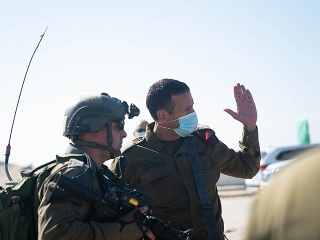 Генштаб ЦАХАЛа проверил готовность подразделений на границе с сектором Газы