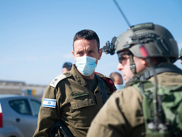 Генштаб ЦАХАЛа проверил готовность подразделений на границе с сектором Газы