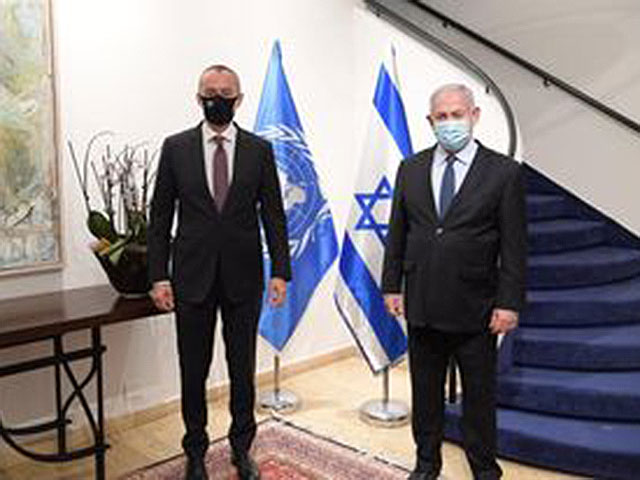 Нетаниягу провел "прощальную" встречу со спецкоординатором ООН Младеновым