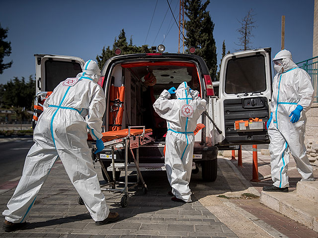 Коронавирус в Израиле: более 1000 зараженных в больницах, свыше 600 в тяжелом состоянии, около 150 на ИВЛ