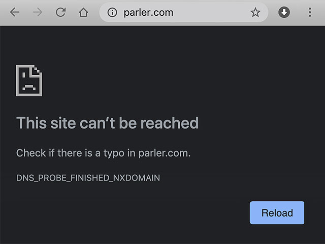Полностью заблокирована социальная сеть Parler, использовавшаяся сторонниками Трампа