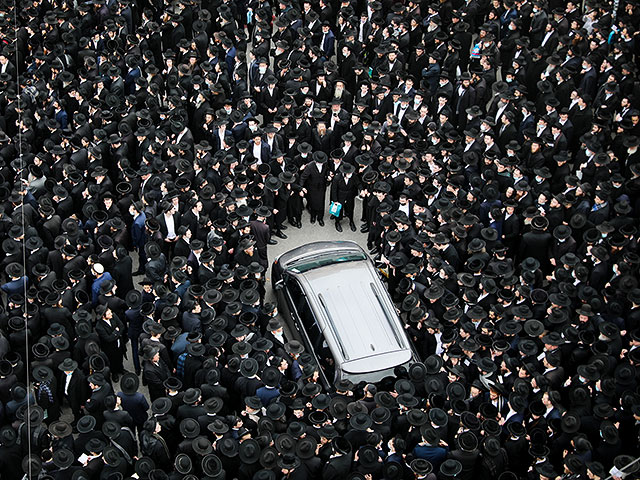 Похороны главы йешивы "Бриск" Мешулама Давида Соловейчика