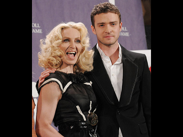 С Мадонной, 2008 год
