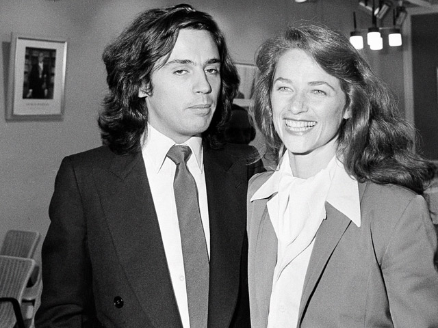 Шарлотта Рэмплинг со вторым мужем Жан-Мишелем Жарр в 1978  году