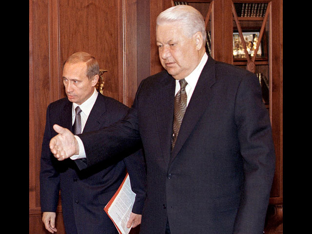 С Владимиром Путиным, 1999 год