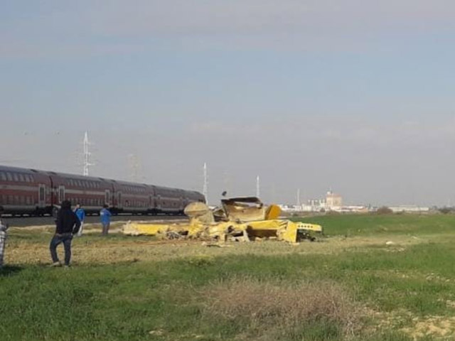 В Негеве совершил жесткую посадку самолет сельскохозяйственной авиации, травмирован пилот