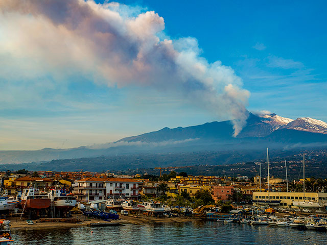 Горячее дыхание вулкана Этна. Фоторепортаж