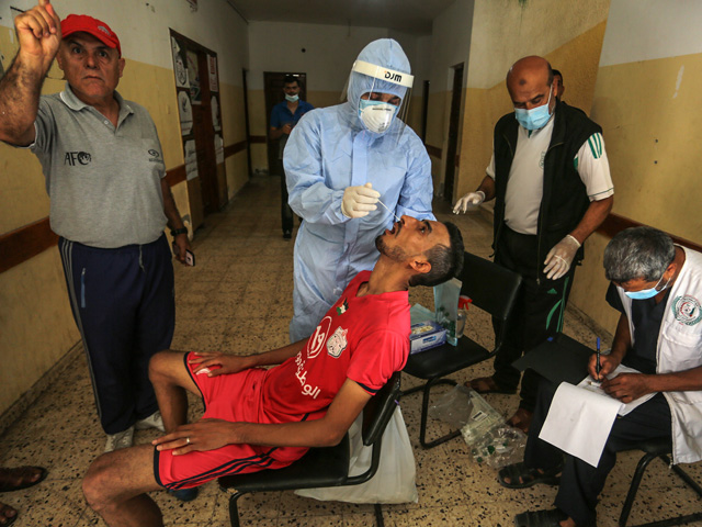 Коронавирус в Палестинской автономии: за сутки выявлены около 2300 заразившихся, 13 больных умерли