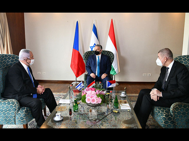 В Иерусалиме состоялась встреча премьер-министров Израиля, Венгрии и Чехии