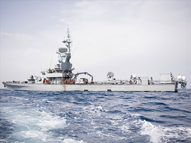 Израильский ВМФ принял участие в морских учениях к западу от Кипра