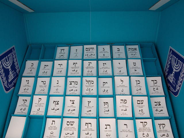 Данные ЦИК Израиля после подсчета 65% голосов