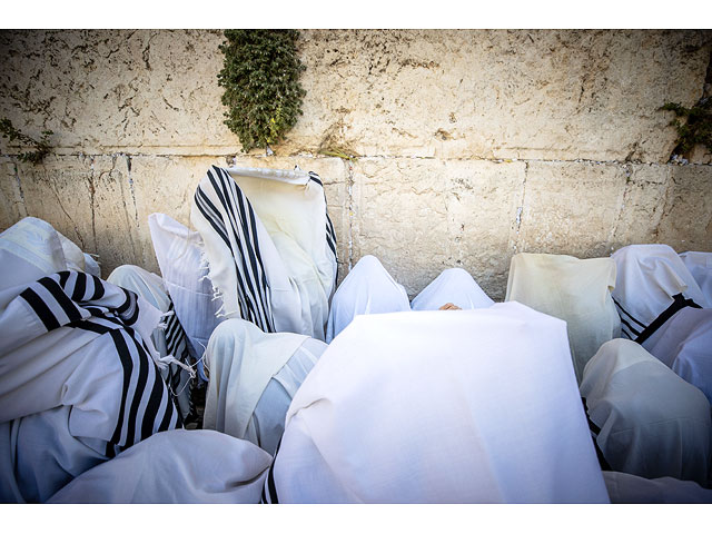 "Белая молитва" в Иерусалиме: благословение коэнов. Фоторепортаж