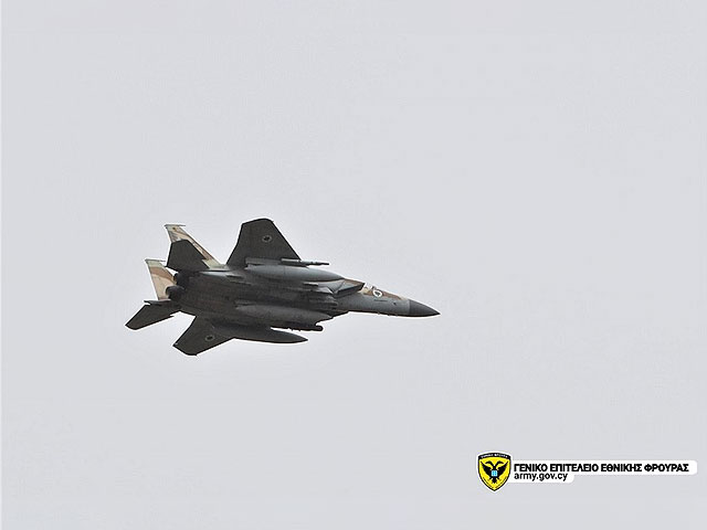 Военные учения на Кипре: израильские F-15 и F-35 против ЗРК "Тор-М1". ВИДЕО