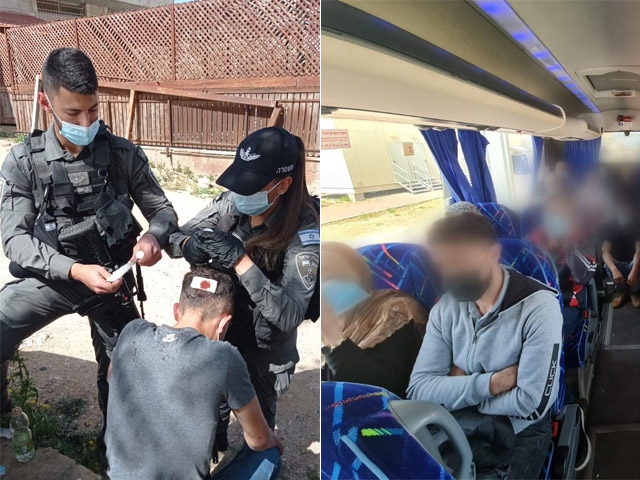 Пограничники пресекли проникновение в Иерусалим сотен нелегалов из ПА