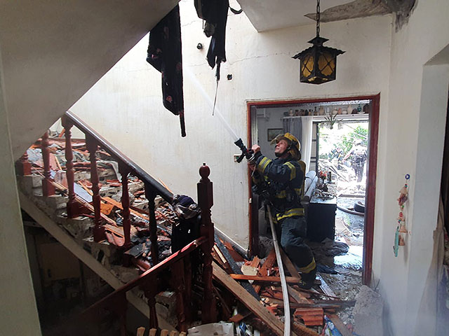 В Ашдоде ракета попала в жилой дом