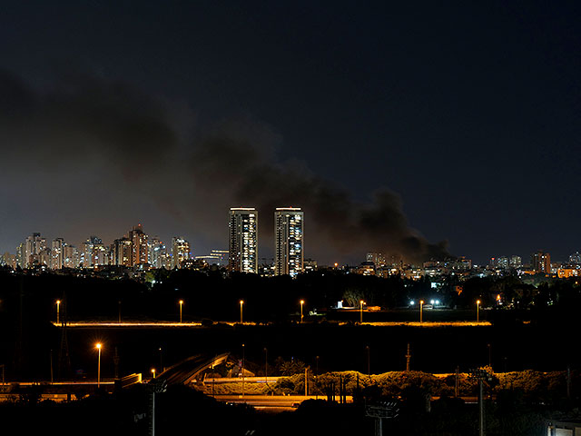 Тель-Авив в ночь на 12 мая 2021 года
