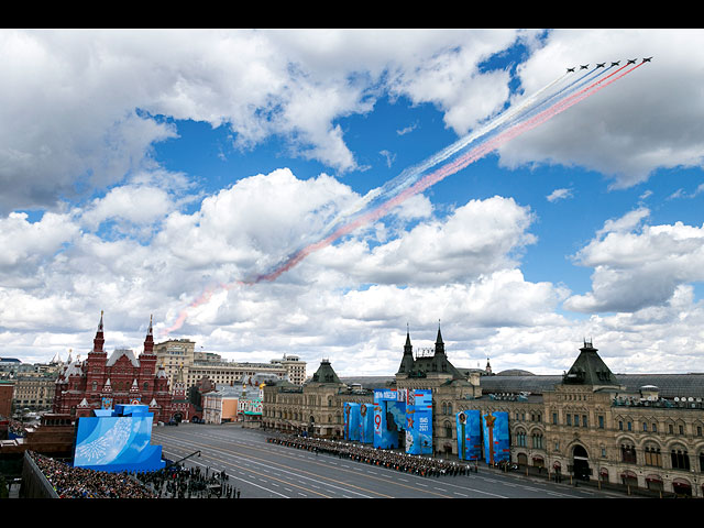 Репетиция военного парада в Москве, 7 мая 2021 года