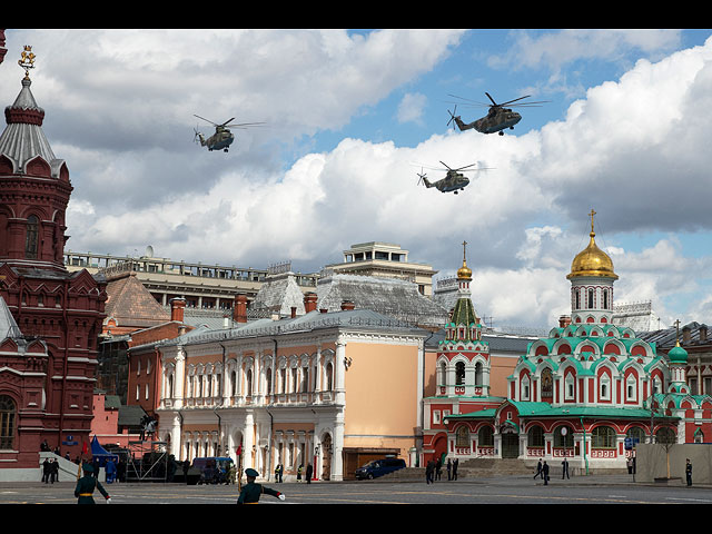 Репетиция военного парада в Москве, 7 мая 2021 года