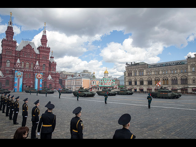 Репетиция военного парада в Москве, 7 мая 2021 года